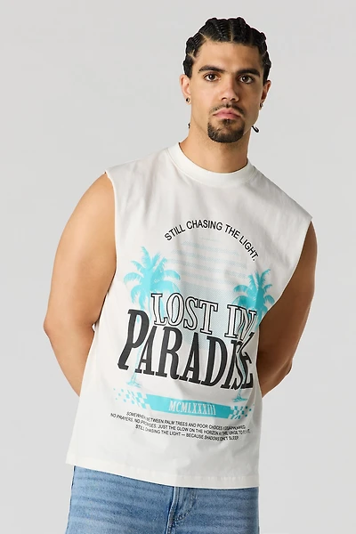 Paradise Graphic Muscle Tank