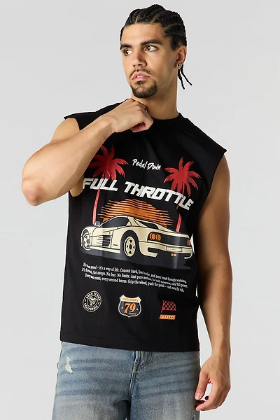 Full Throttle Graphic Muscle Tank