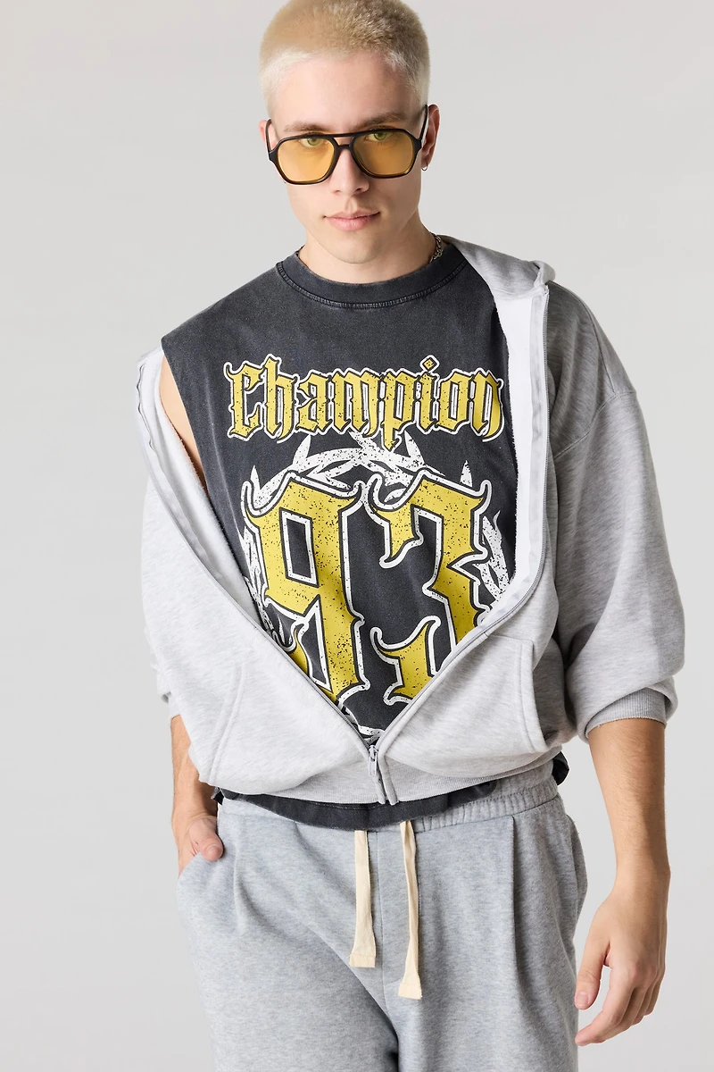 Champion Graphic Washed Muscle Tank