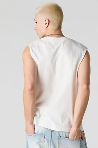 Bear Graphic Muscle Tank