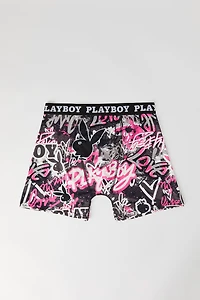 Playboy Graffiti Print Boxer Brief
