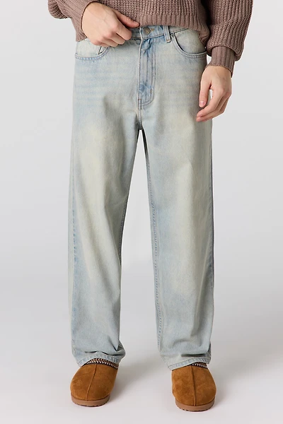 Jen baggy délavé pâle
