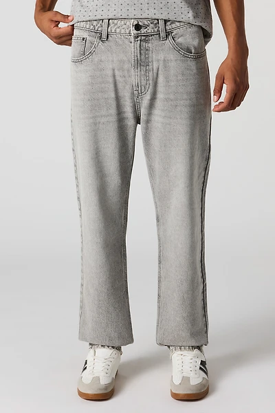 Straight Light Grey Jean