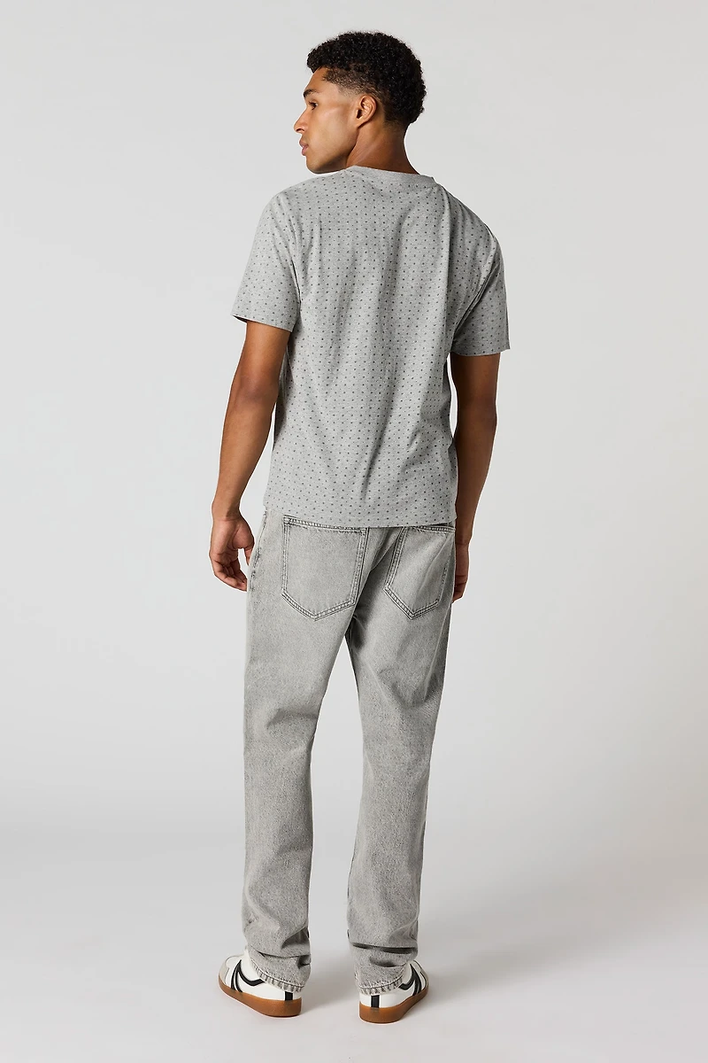 Straight Light Grey Jean