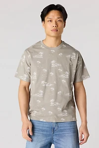 Tropical Print T-Shirt