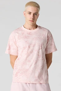 Leaf Print T-Shirt