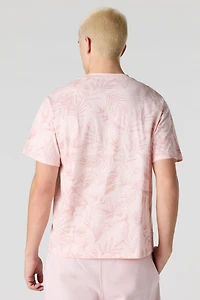 Leaf Print T-Shirt