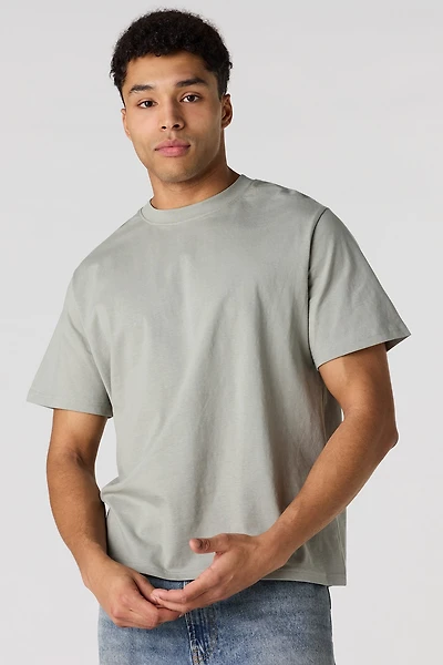 Solid Crewneck T-Shirt