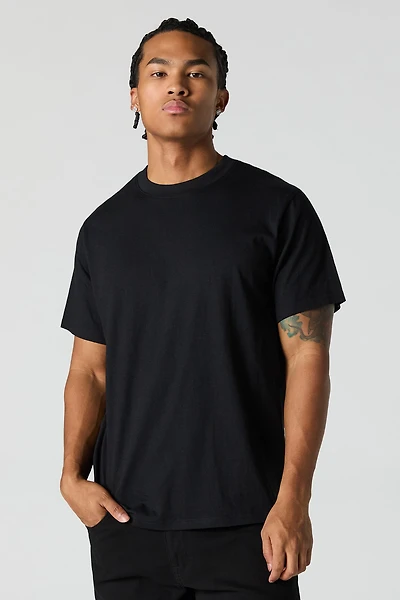 Solid Crewneck T-Shirt