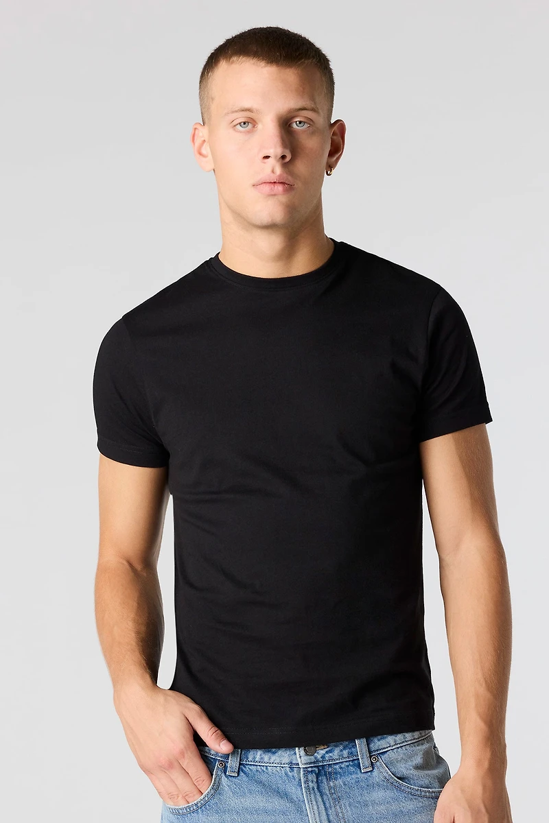 Solid Slim T-Shirt