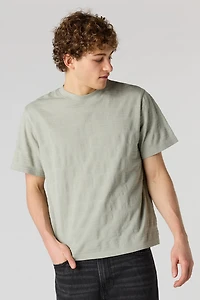 Textured Striped T-Shirt