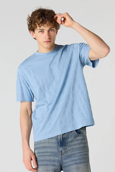 Textured Striped T-Shirt