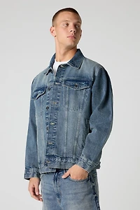 Relaxed Denim Trucker Jacket