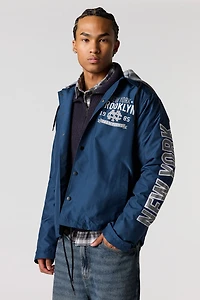 NY Graphic Bomber Jacket