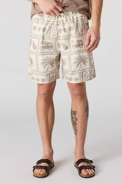 Printed Swim Short