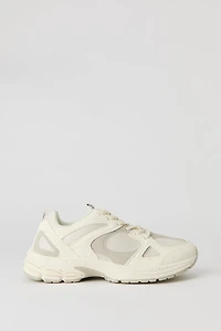 Espadrilles en filet à semelle épaisse