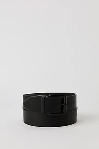 Faux Leather Reversible Belt