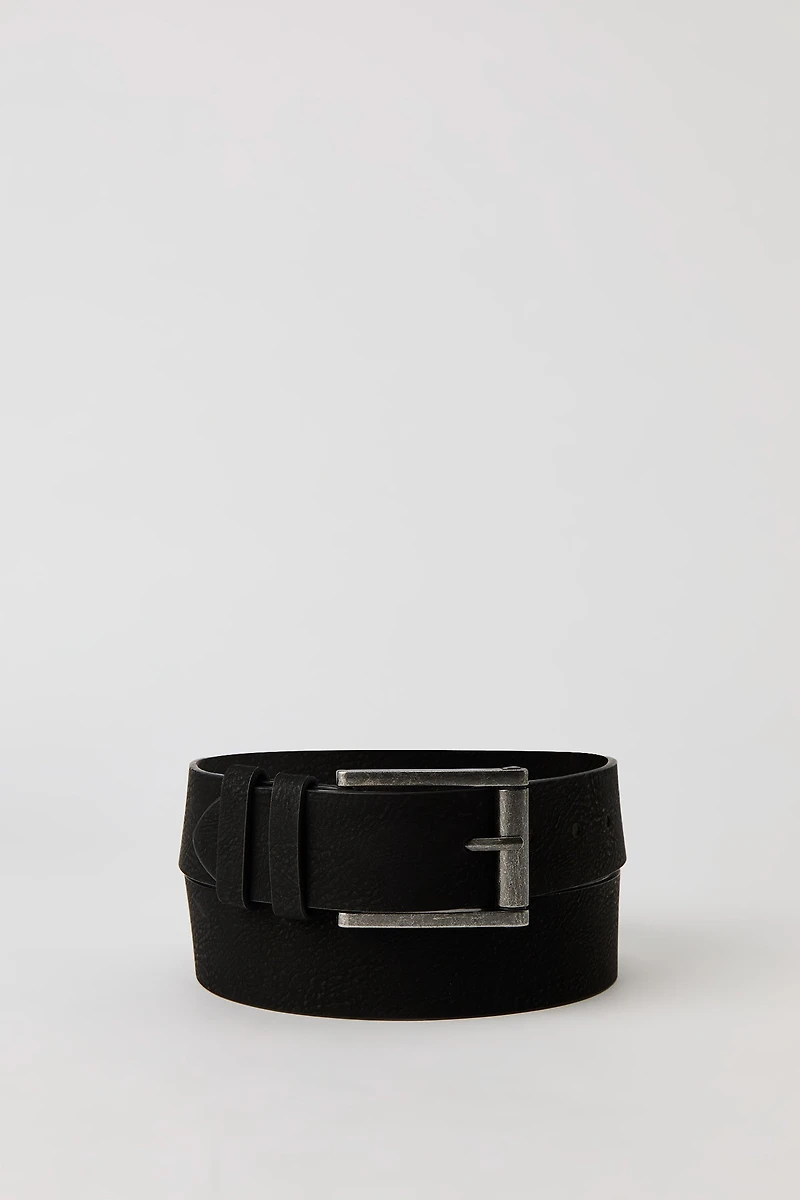 Classic Faux Leather Belt
