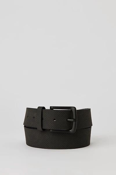 Faux Leather Textured Belt