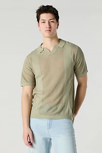 Crochet Polo Top