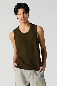 Open Knit Tank