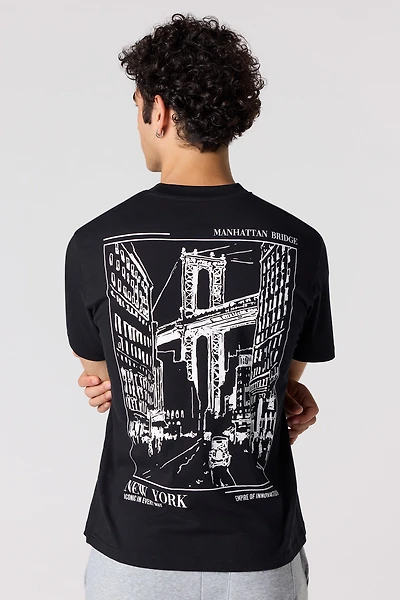 Manhattan NY Graphic T-Shirt