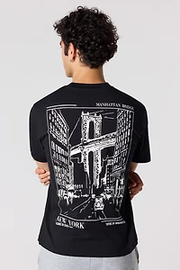 Manhattan NY Graphic T-Shirt
