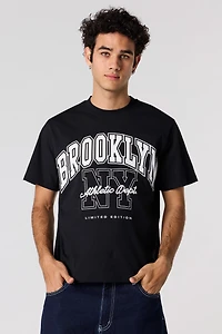 Brooklyn NY Puff Print T-Shirt