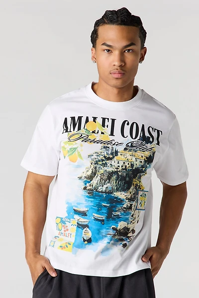 T-shirt à imprimé Paradise Club