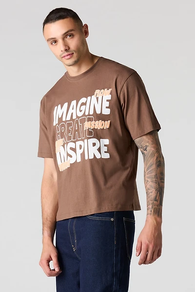 Puff Print Boxy T-Shirt