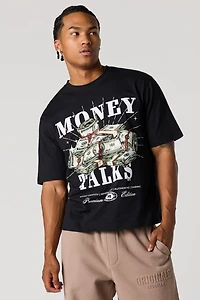 Money Talks Graphic T-Shirt