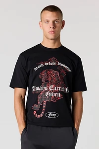 Tiger Puff Print T-Shirt