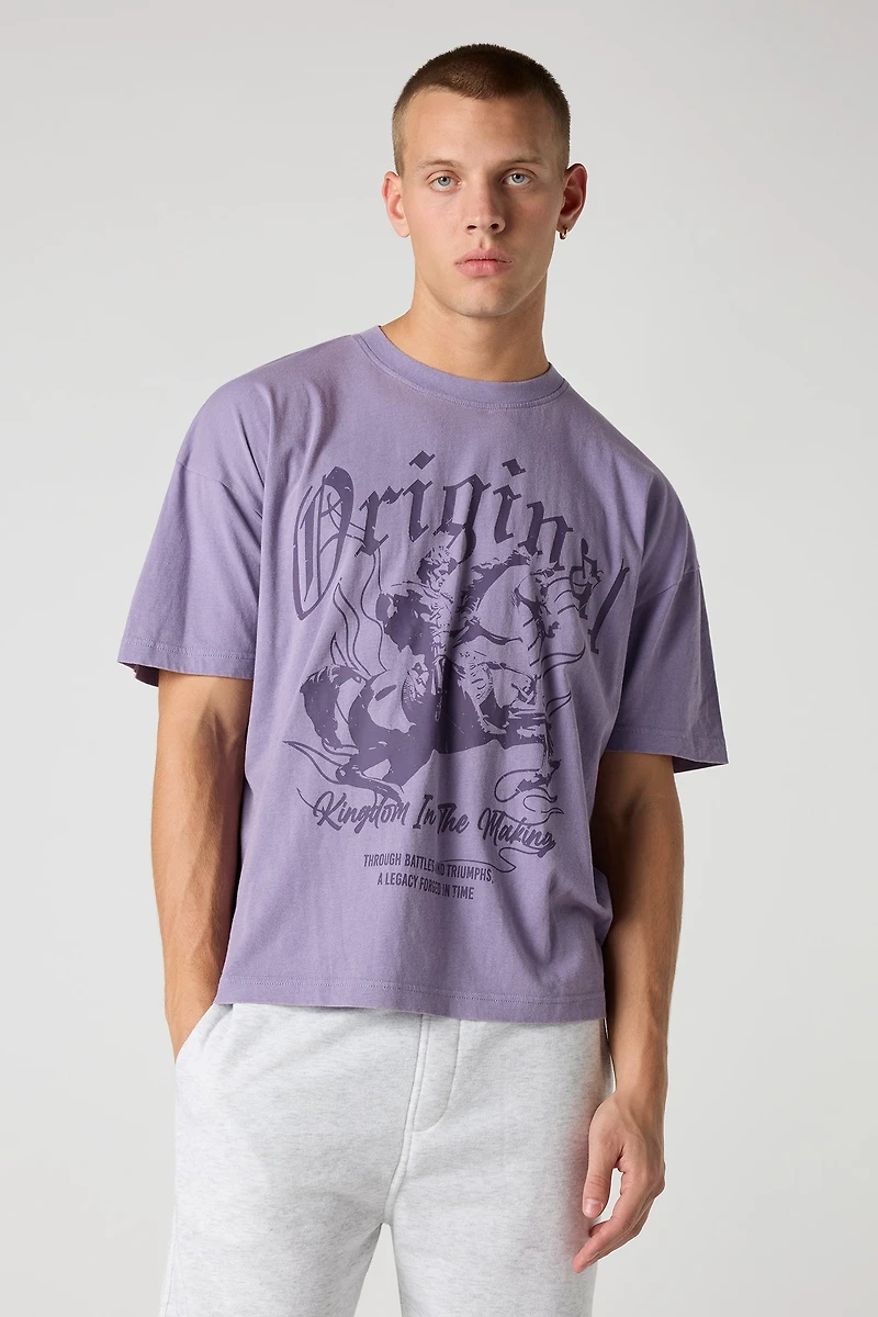 Original Graphic Washed Relaxed T-Shirt