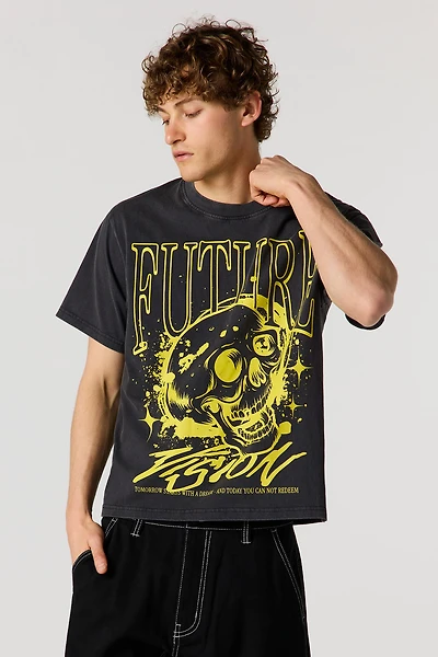 Future Graphic Washed T-Shirt