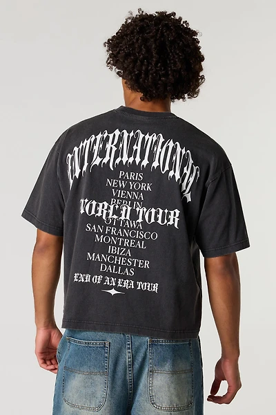Washed Graphic Boxy T-Shirt