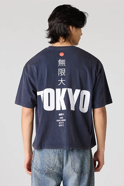 Washed Graphic Boxy T-Shirt
