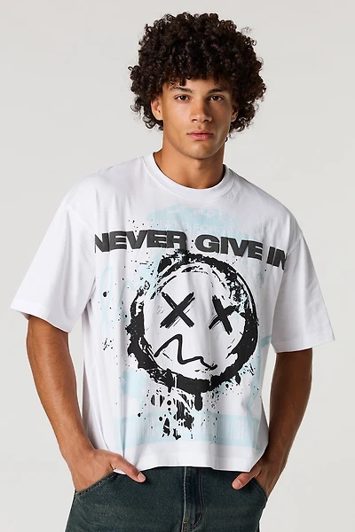 Puff Print Boxy T-Shirt