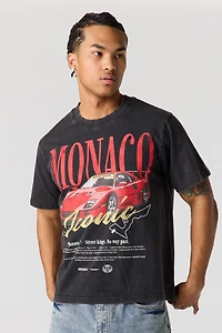 Monaco Graphic Washed T-Shirt