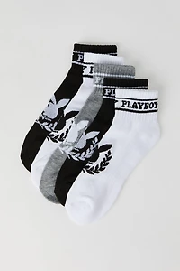 Playboy Quarter Socks (5 Pack)