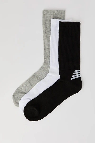 Colourblock Ankle Socks (3 Pack)