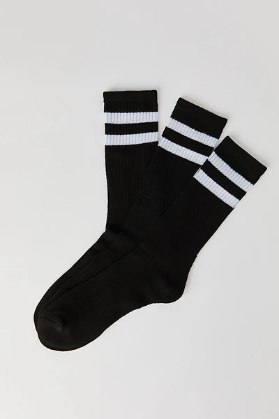 Striped Crew Socks (3 Pack)