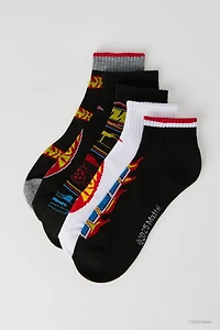 Hot Wheels™ Quarter Socks (5 Pack)