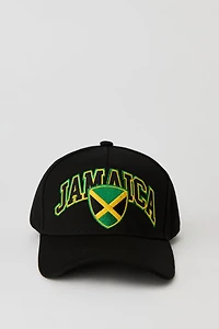 Casquette de baseball avec motif brodé Jamaïque