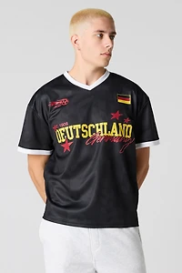 Germany Graphic Mesh Soccer Jersey