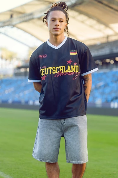 Germany Graphic Mesh Soccer Jersey