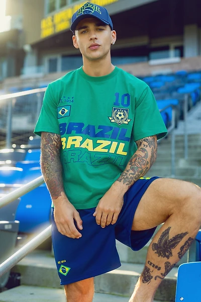 Brazil Graphic Soccer T-Shirt