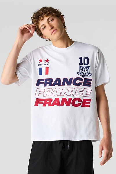 France Graphic Soccer T-Shirt