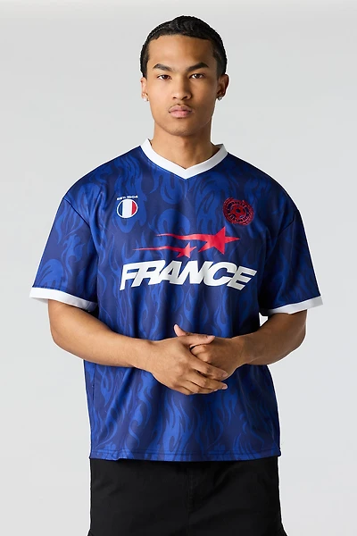 France Graphic Mesh Jersey