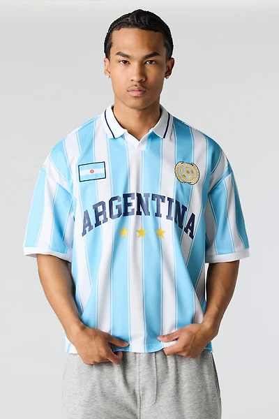 Argentina Graphic Mesh Jersey