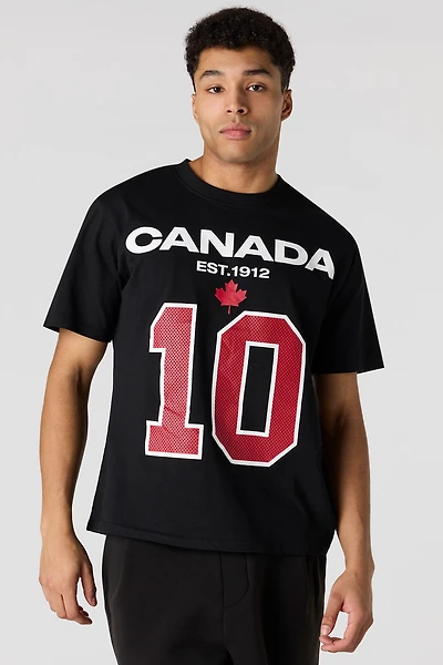 Premium Heavyweight Cotton Canada Graphic T-Shirt
